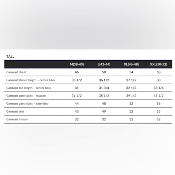 LANDSEND Men's Tall Long Sleeve Essential Pajama 2 Piece Set 100% Cotton - Picture 2 of 2